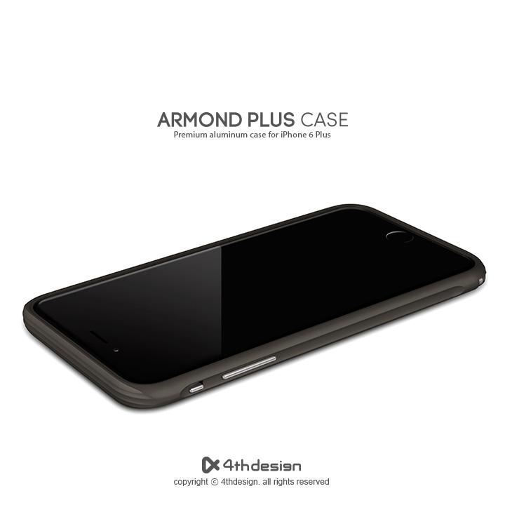 Armond Plus Aluminum Case Titanium gray for Apple iPhone 6 Plus