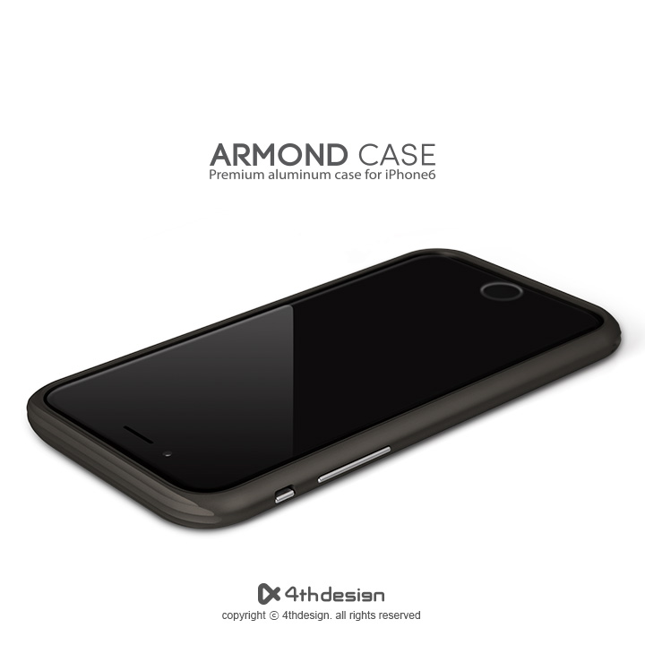 Armond Aluminum Case Titanium gray for Apple iPhone 6